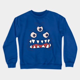 Halloween Costume Meme Face Crewneck Sweatshirt